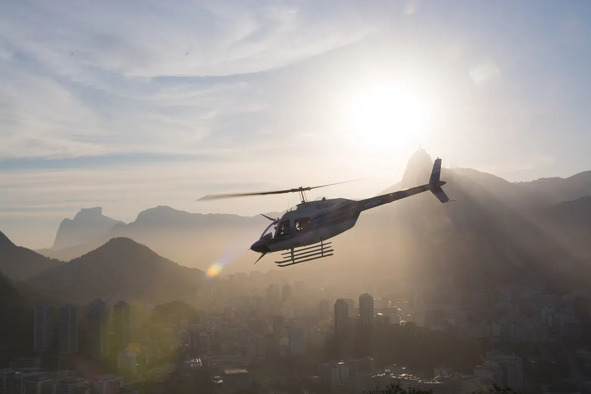 Vista do Rio de Janeiro, onde muitas famílias assistem TV pela internet